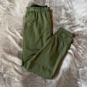 Green Nike Sweatpants